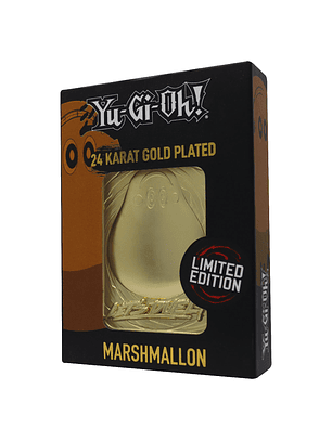 Limited Edition 24K Gold Plated Card Marshmallon