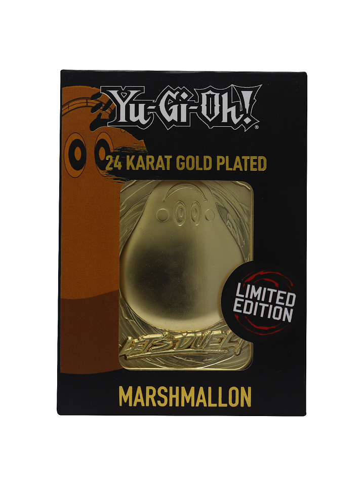 Limited Edition 24K Gold Plated Card Marshmallon 1