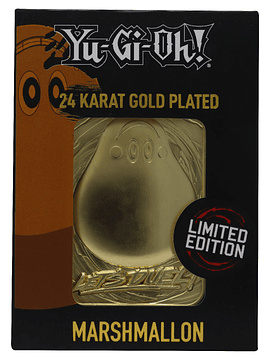 Limited Edition 24K Gold Plated Card Marshmallon