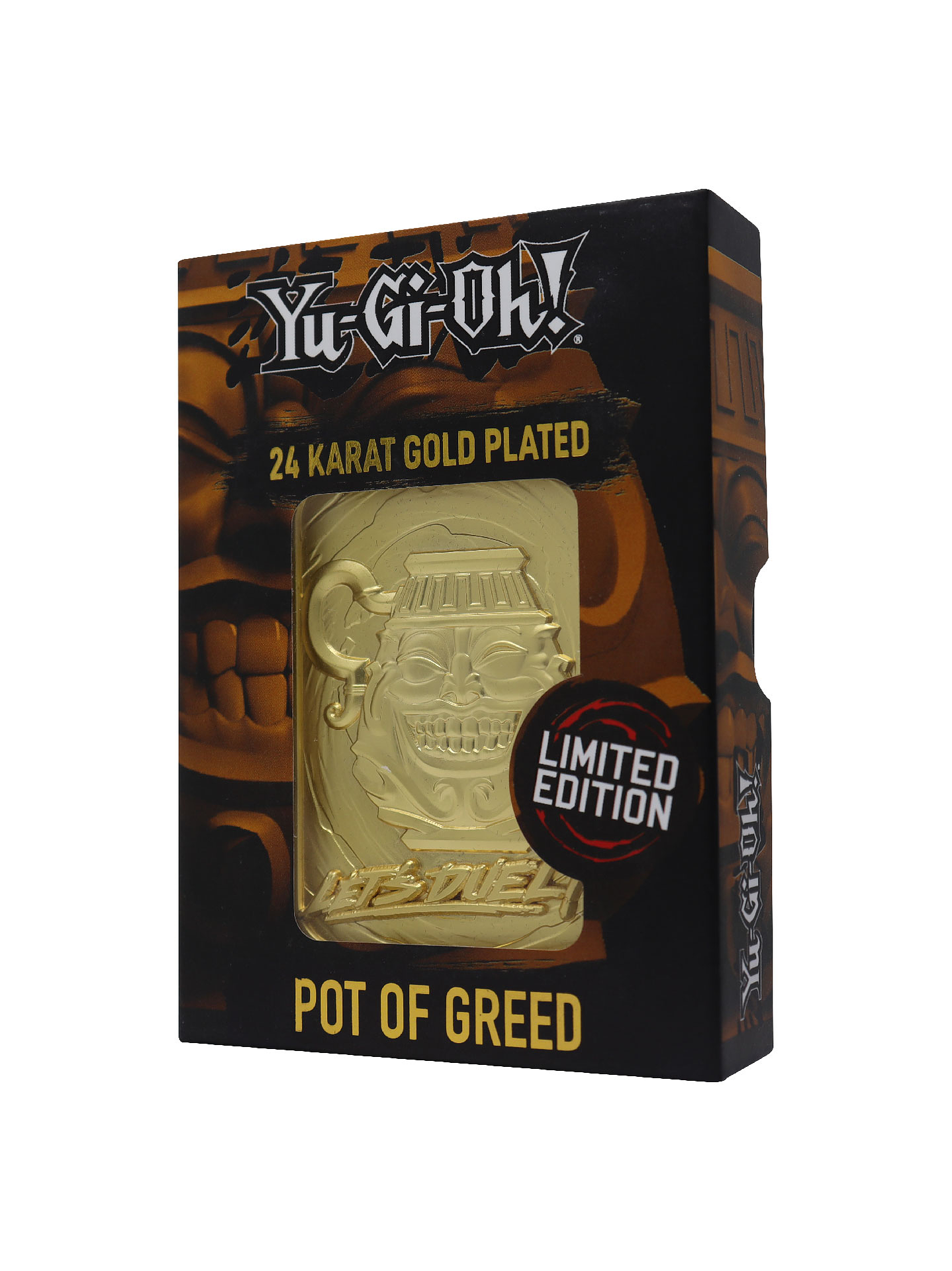 Limited Edition 24K Gold Plated Card Pot of Greed 2