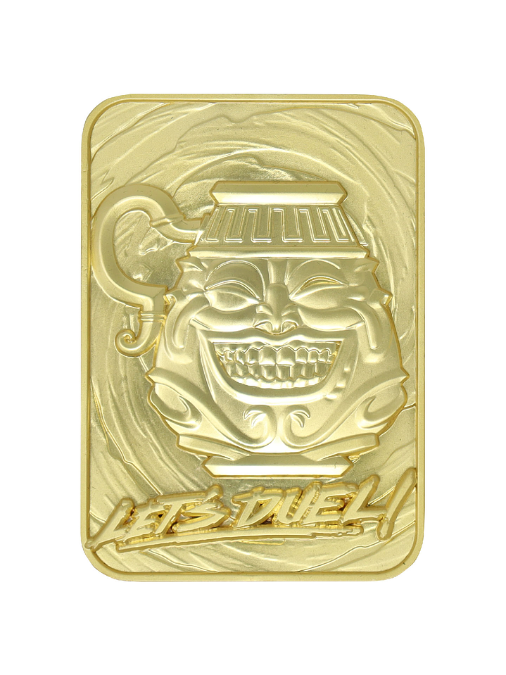 Limited Edition 24K Gold Plated Card Pot of Greed 4