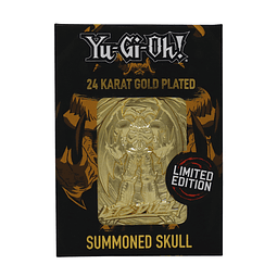 Limited Edition 24K Gold Plated Card Summoned Skull