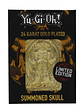 Limited Edition 24K Gold Plated Card Summoned Skull - Miniatura 1
