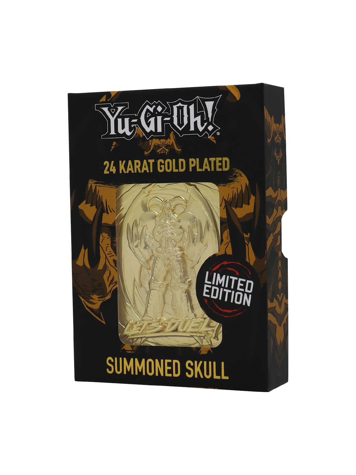 Limited Edition 24K Gold Plated Card Summoned Skull 2