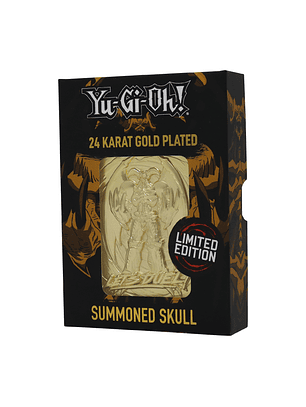 Limited Edition 24K Gold Plated Card Summoned Skull