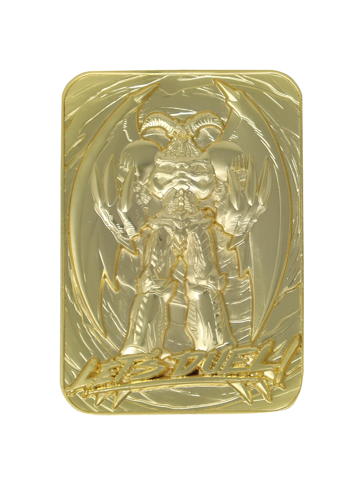 Limited Edition 24K Gold Plated Card Summoned Skull 5