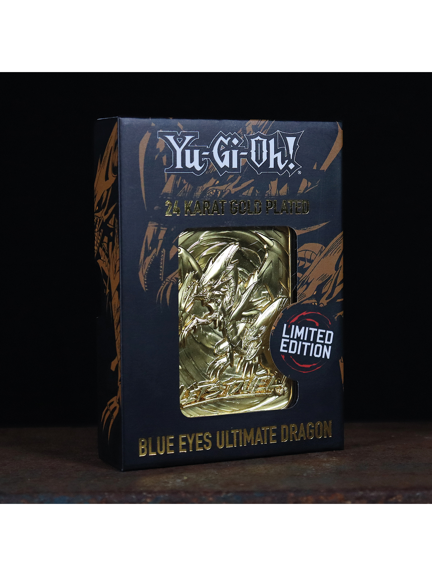 Limited Edition 24K Gold Plated Card Blue Eyes Ultimate Dragon 3