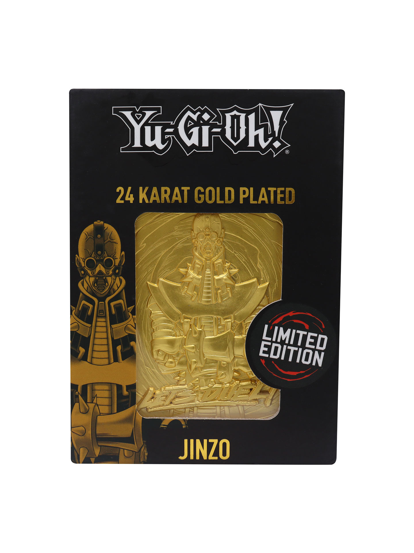 Limited Edition 24K Gold Plated Card Jinzo 1