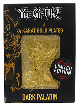 Limited Edition 24K Gold Plated Card Dark Paladin