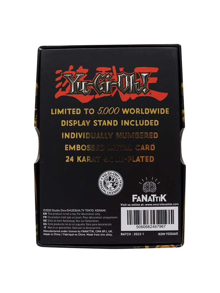 Limited Edition 24K Gold Plated Card Utopia 3