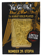 Limited Edition 24K Gold Plated Card Utopia - Miniatura 1