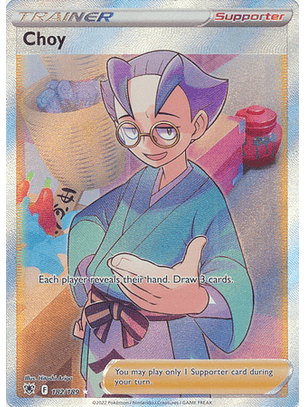 Choy - 182/189 - Full Art Ultra Rare