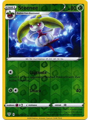 Steenee - 015/189 - Uncommon Reverse Holo