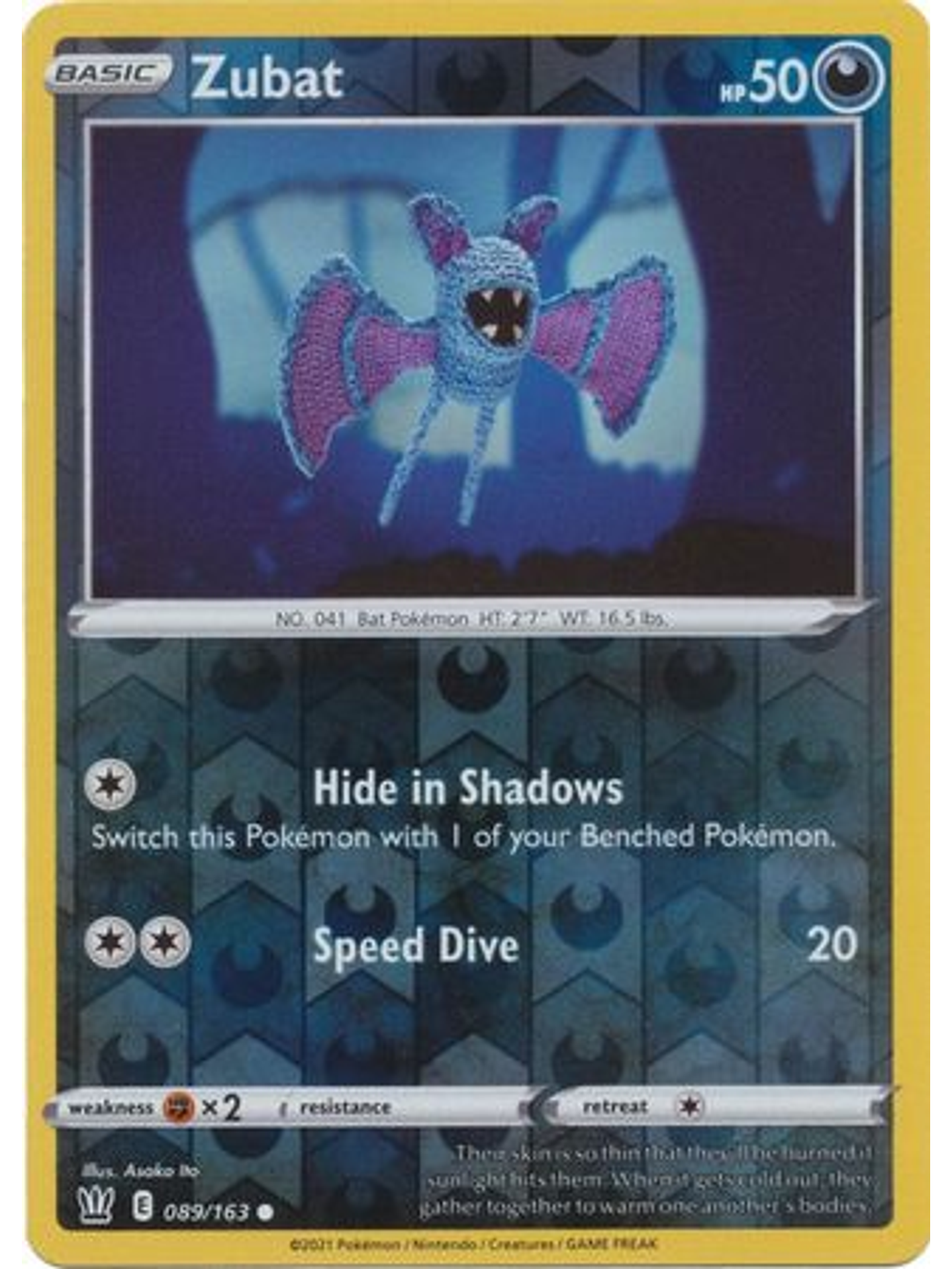 Zubat - 089/163 - Common Reverse Holo 1
