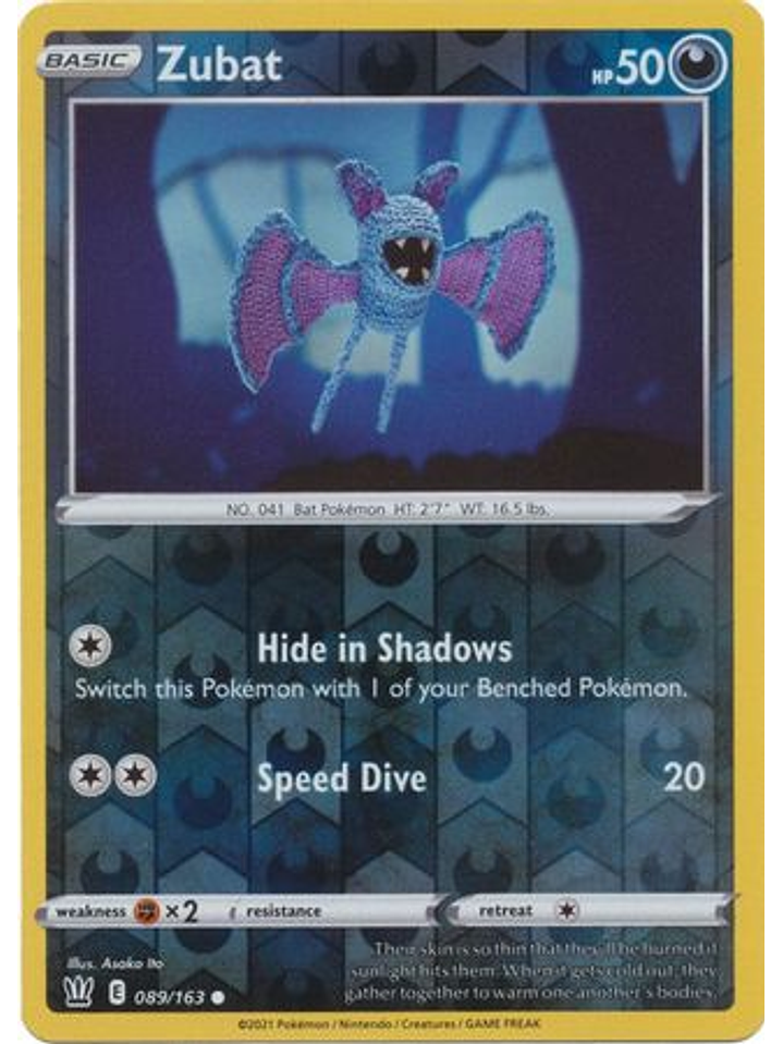 Zubat - 089/163 - Common Reverse Holo 1