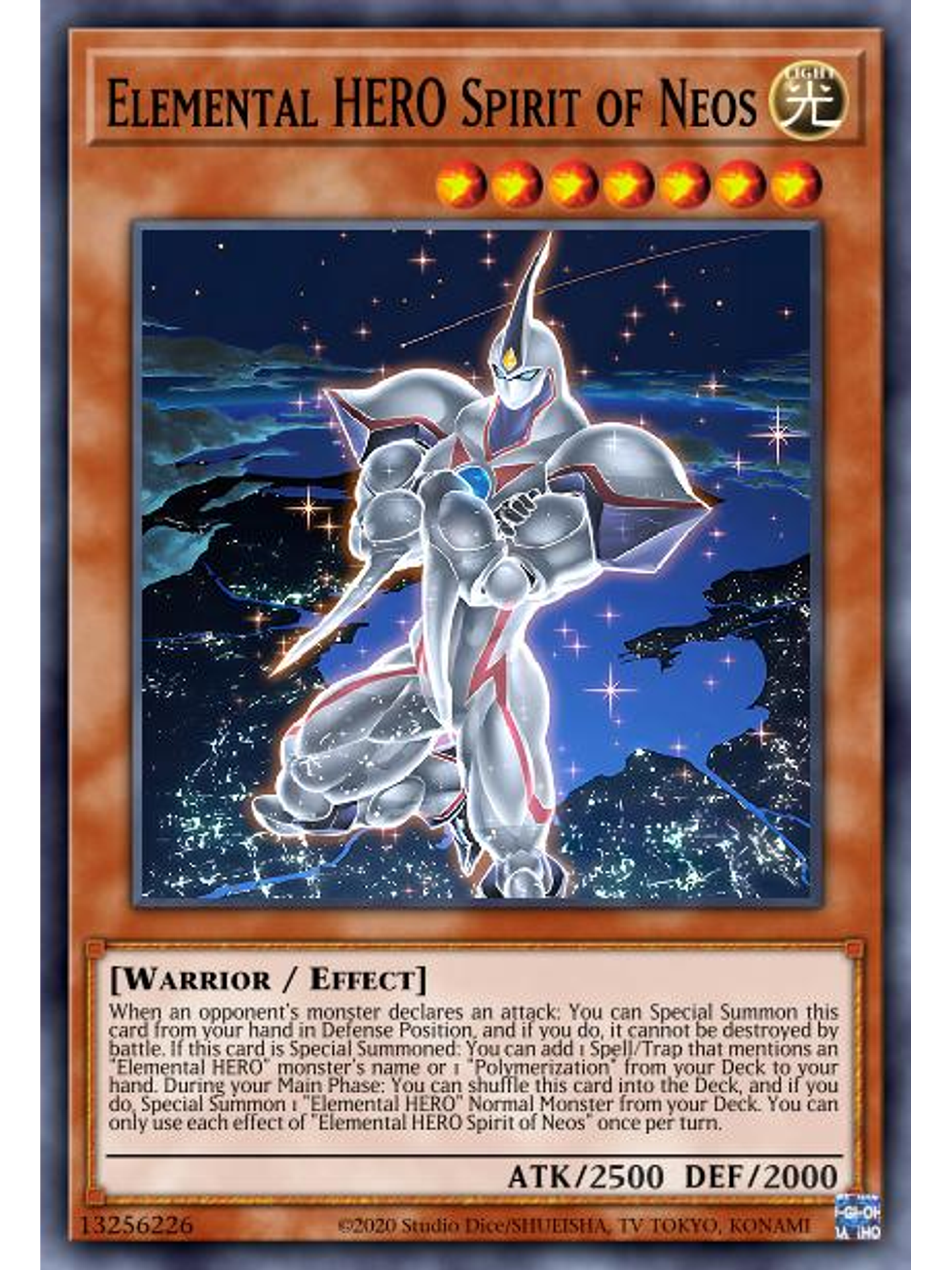 Elemental HERO Spirit of Neos - POTE-EN001 - Super Rare 1st Edition 1