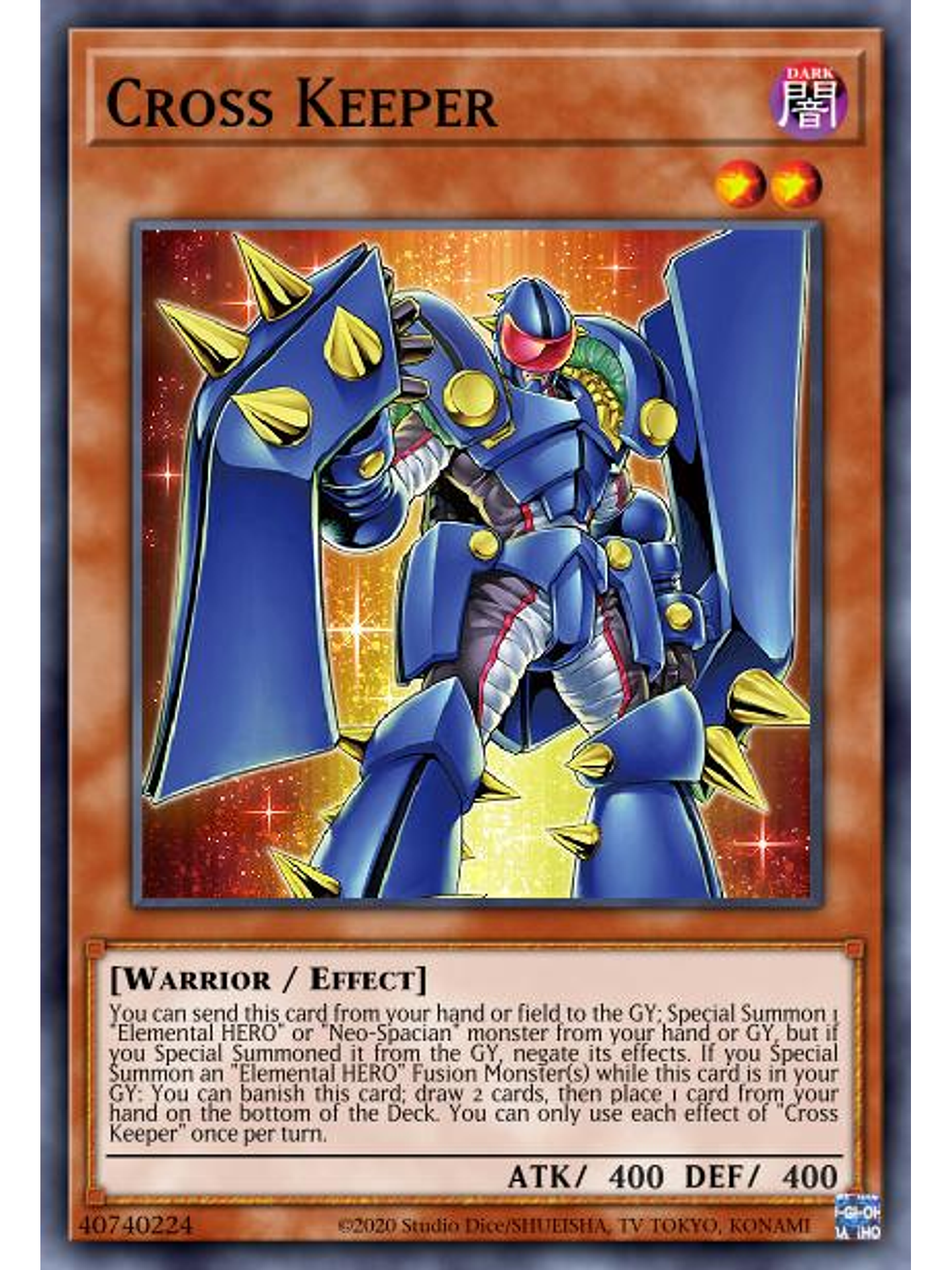 Cross Keeper - POTE-EN002 - Common 1st Edition 1