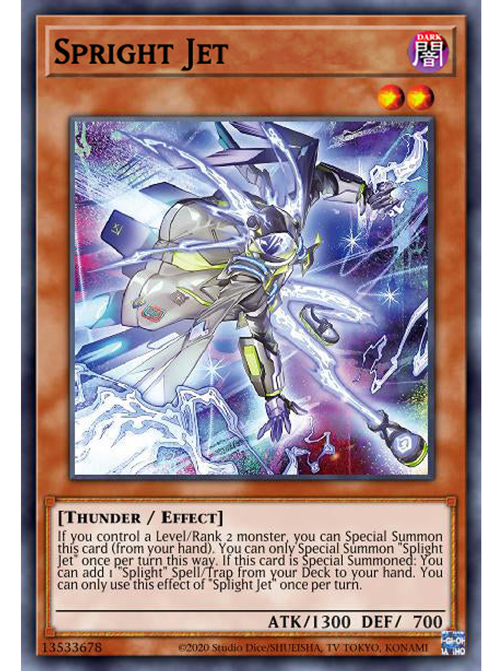 Spright Jet - POTE-EN004 - Super Rare 1st Edition 1