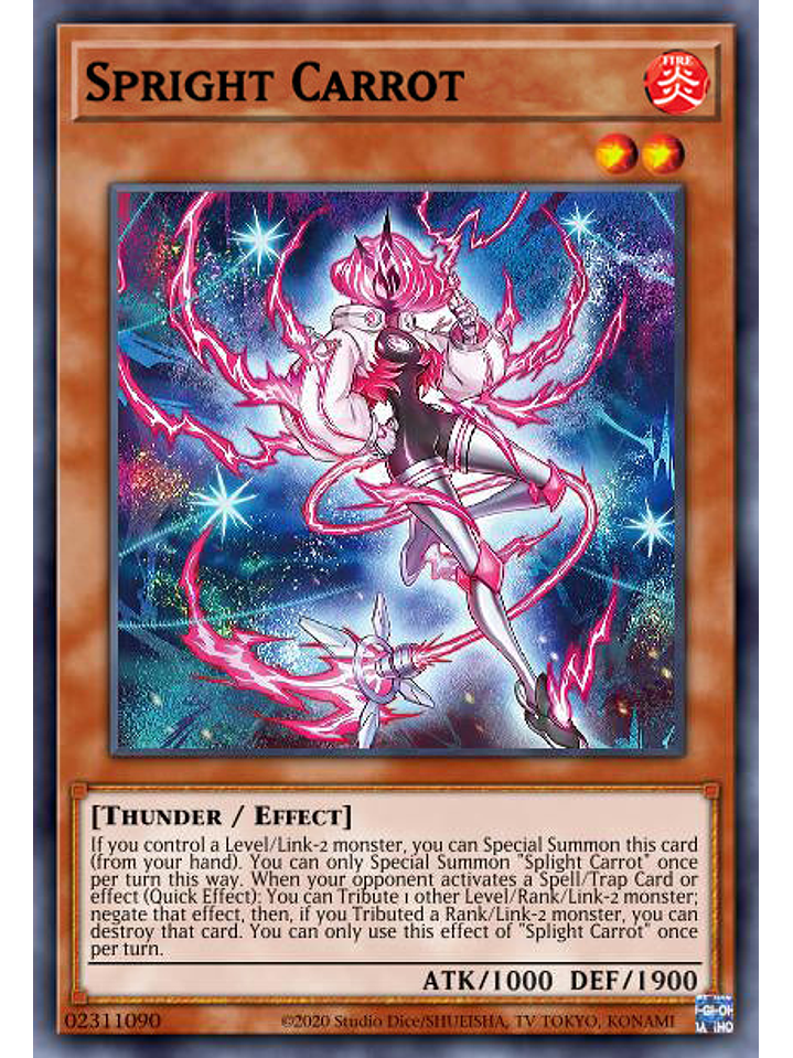 Spright Carrot - POTE-EN007 - Common 1st Edition 1