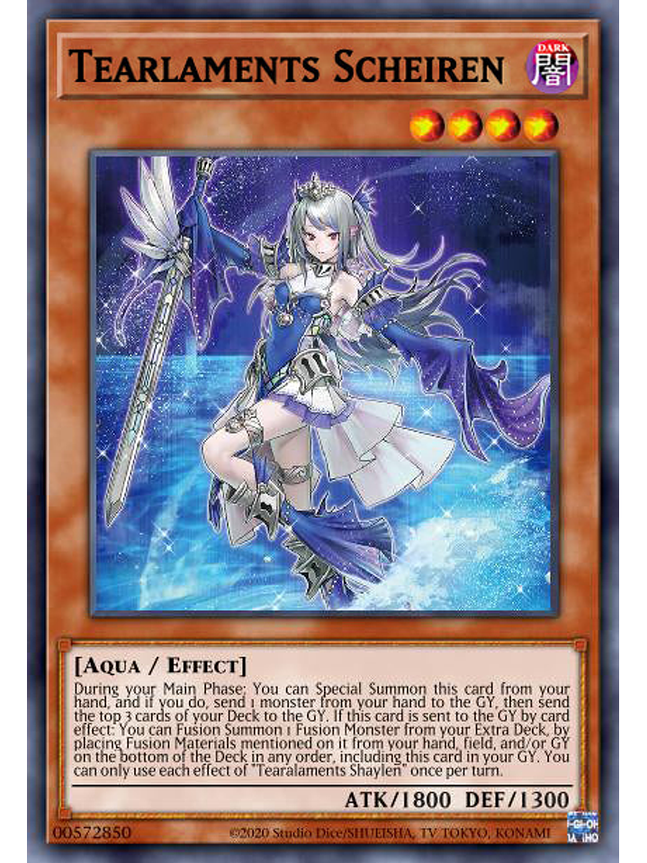 Tearlaments Scheiren - POTE-EN014 - Super Rare 1st Edition 1