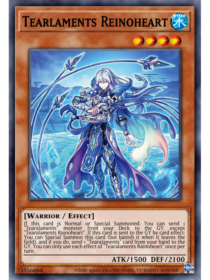 Tearlaments Reinoheart - POTE-EN015 - Ultra Rare 1st Edition 1