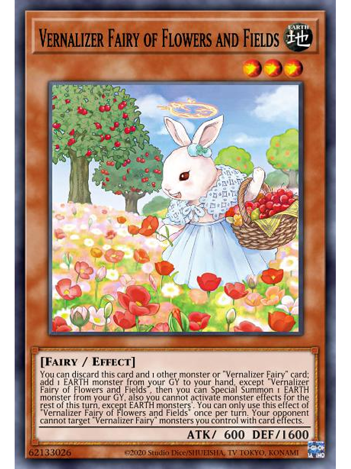 Vernusylph of the Flowering Fields - POTE-EN018 - Common 1st Edition 1