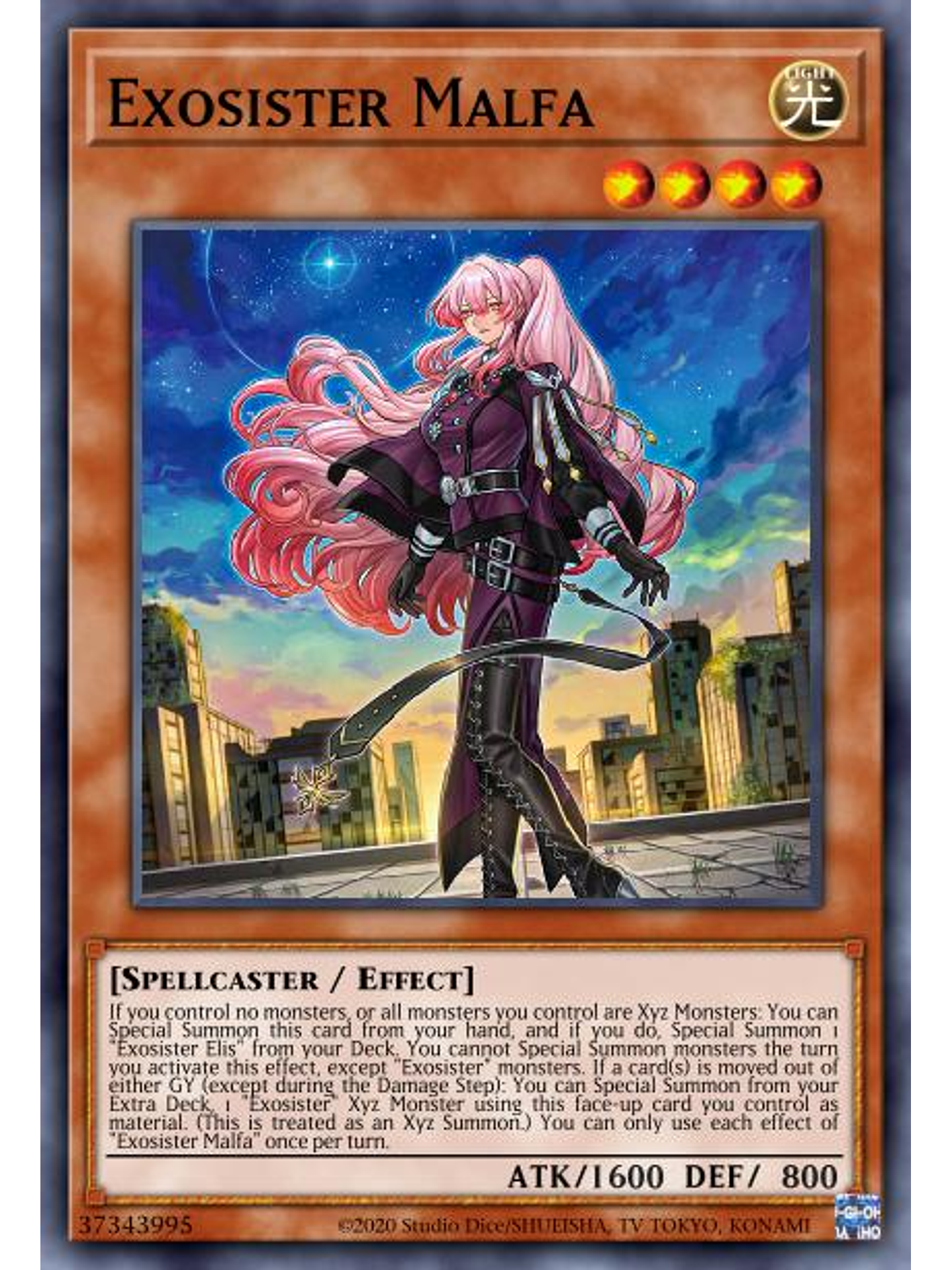 Exosister Martha - POTE-EN025 - Secret Rare 1st Edition 1