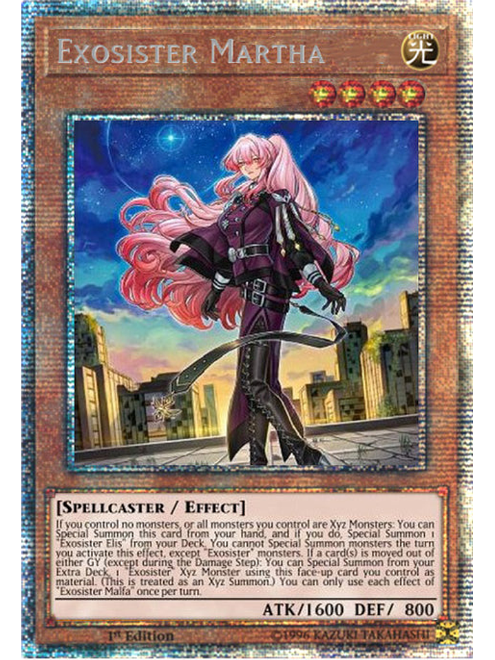 Exosister Martha - POTE-EN025 - Starlight Rare 1st Edition 1