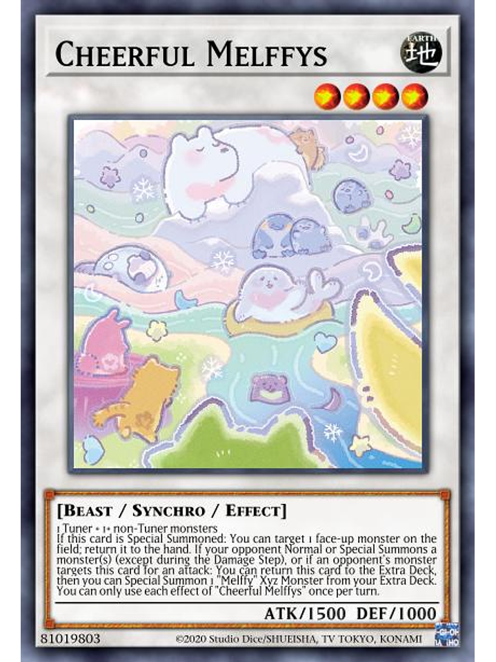 Merry Melffys - POTE-EN045 - Common 1st Edition 1