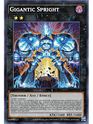 Gigantic Spright - POTE-EN047 - Ultra Rare 1st Edition