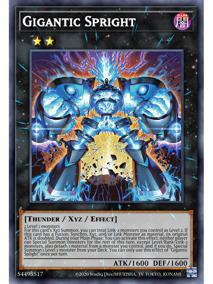 Gigantic Spright - POTE-EN047 - Ultra Rare 1st Edition 1