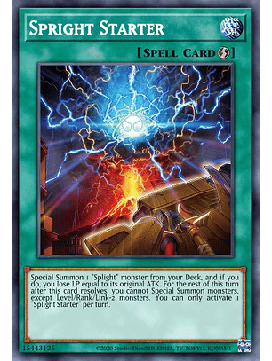 Spright Starter - POTE-EN055 - Ultra Rare 1st Edition