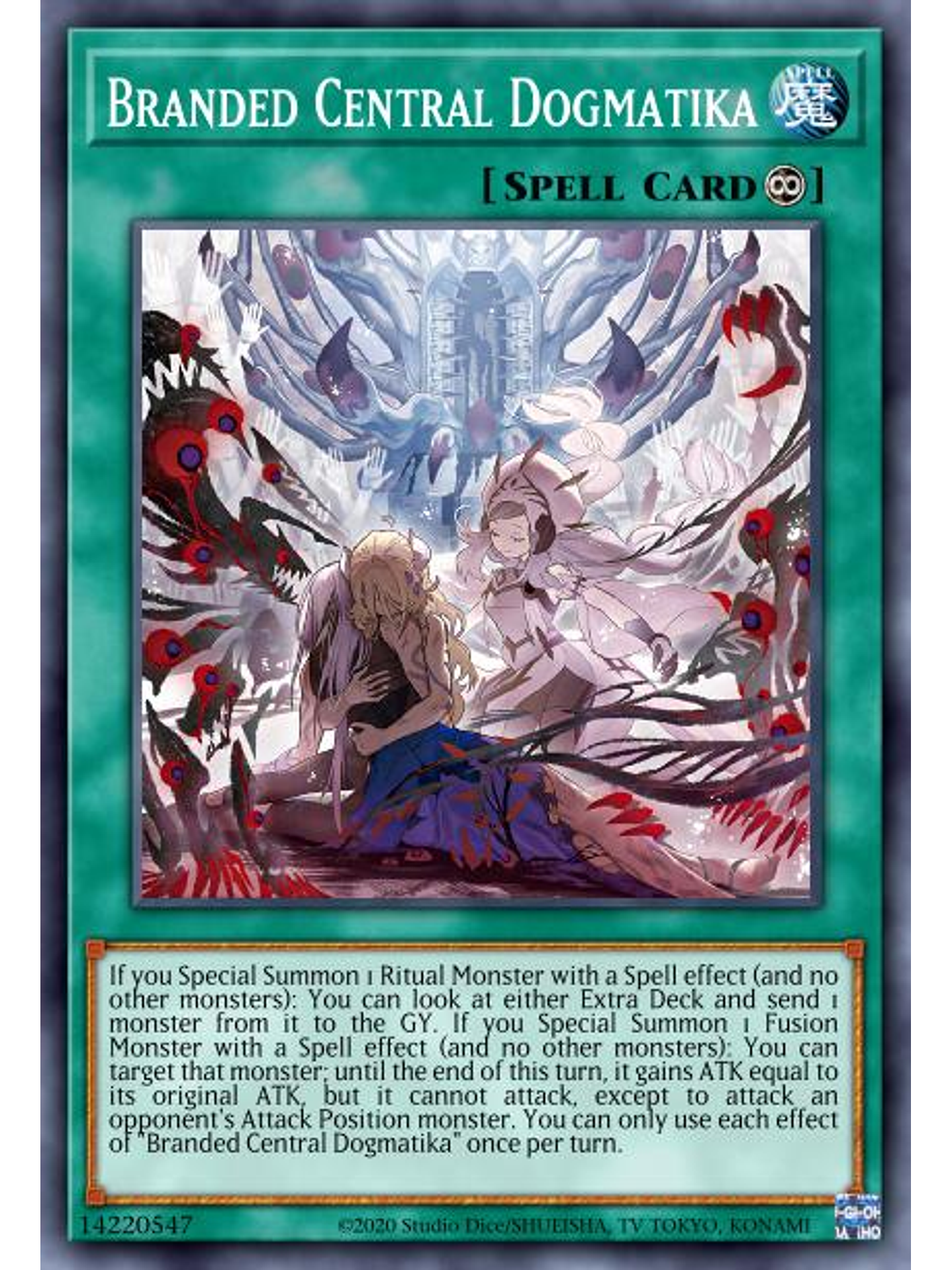 Branded in Central Dogmatika - POTE-EN058 - Common 1st Edition 1