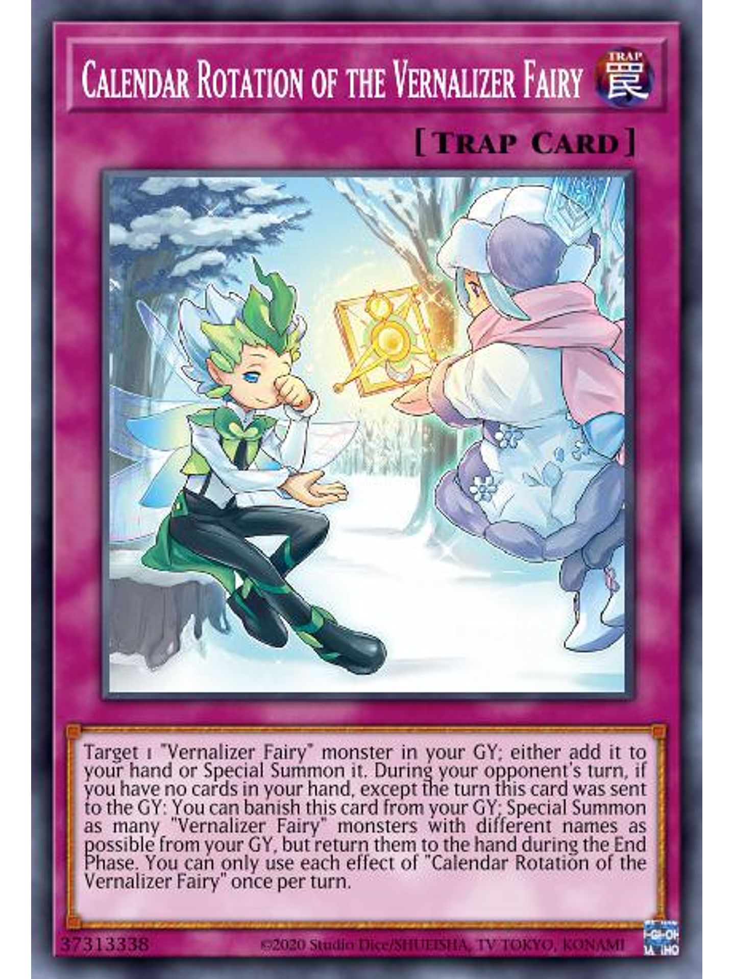 Vernusylph and the Changing Season - POTE-EN074 - Common 1st Edition 1