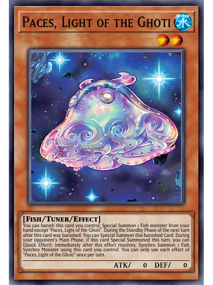 Paces, Light of the Ghoti - POTE-EN086 - Ultra Rare 1st Edition 1