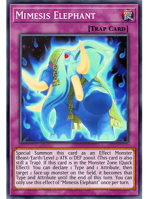 Mimesis Elephant - POTE-EN085 - Common 1st Edition