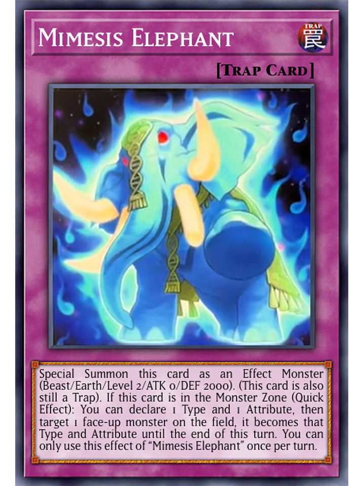 Mimesis Elephant - POTE-EN085 - Common 1st Edition 1