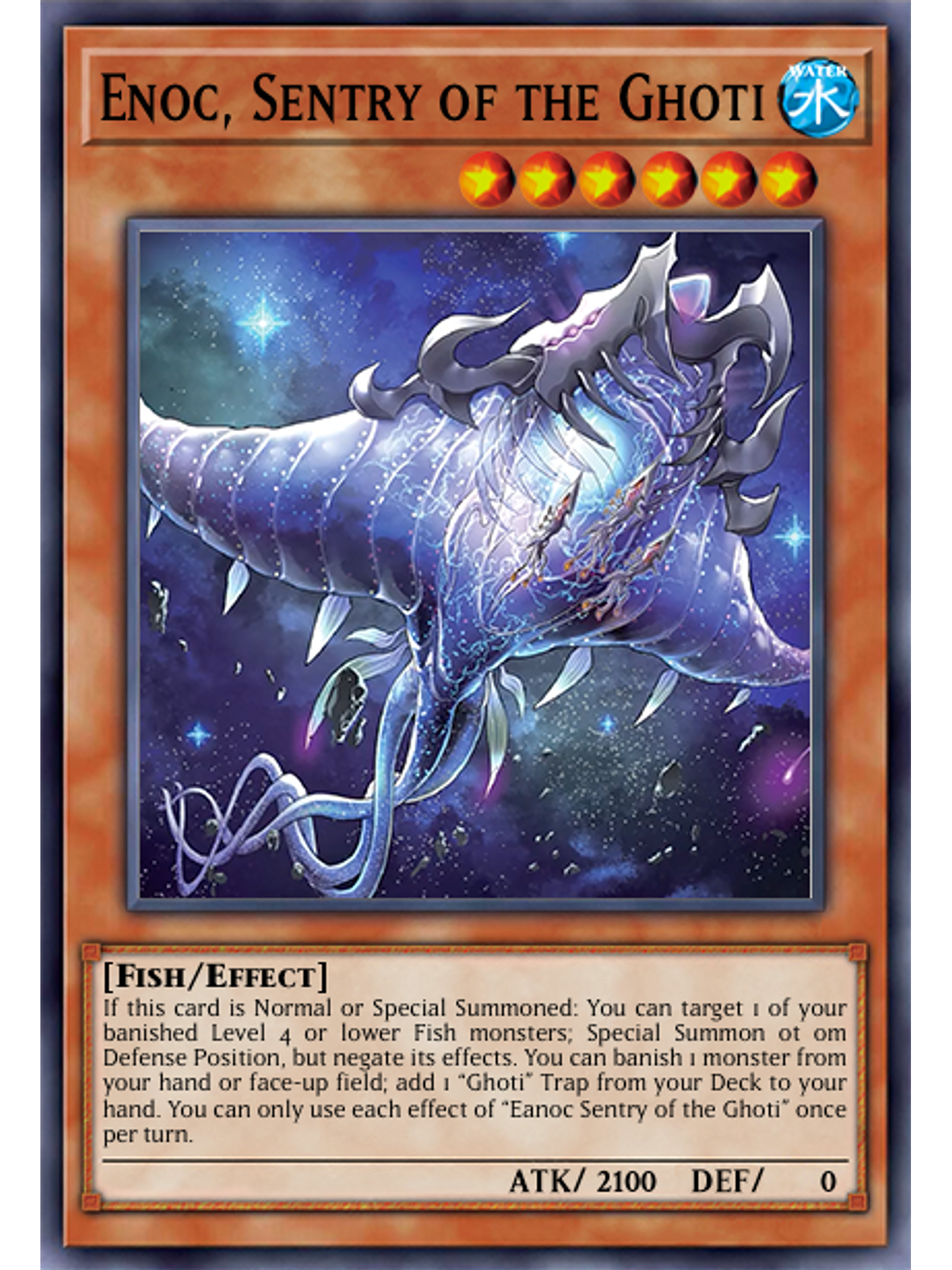 Eanoc, Sentry of the Ghoti - POTE-EN088 - Common 1st Edition 1