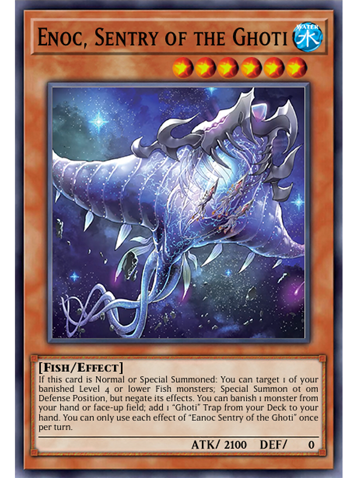 Eanoc, Sentry of the Ghoti - POTE-EN088 - Common 1st Edition 1