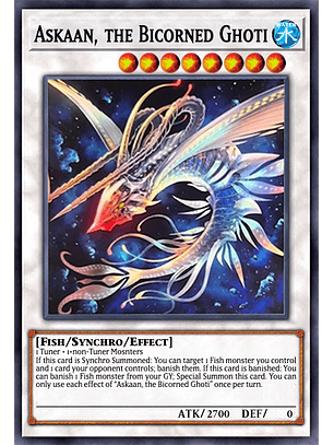 Askaan, the Bicorned Ghoti - POTE-EN089 - Common 1st Edition