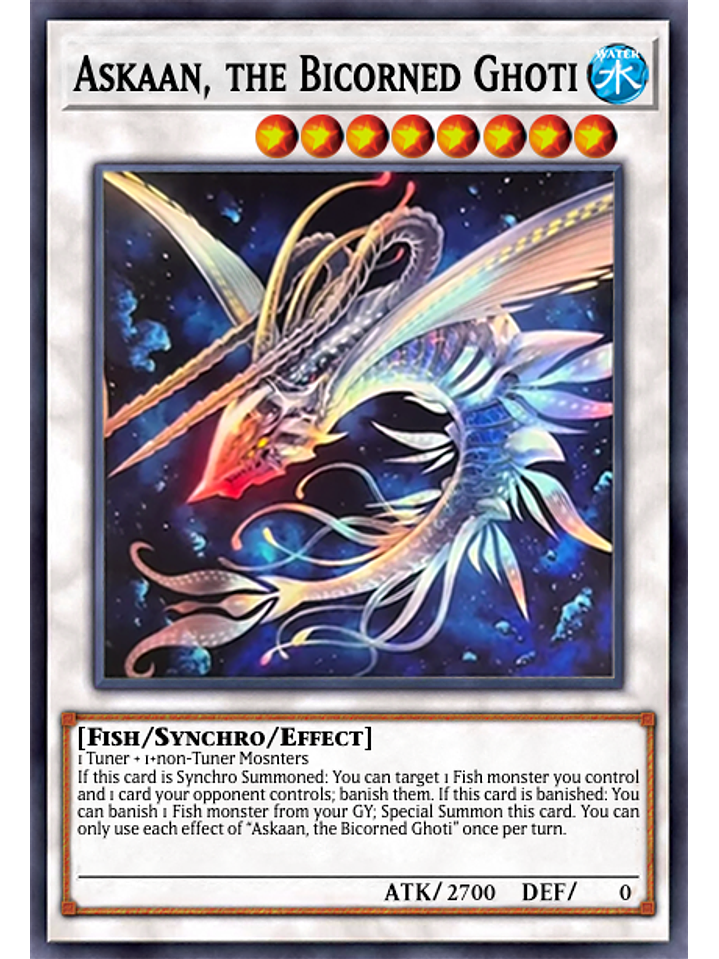 Askaan, the Bicorned Ghoti - POTE-EN089 - Common 1st Edition 1