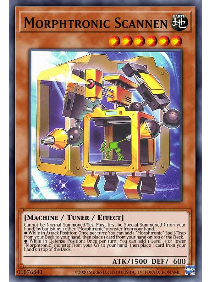 Morphtronic Scannen - POTE-EN095 - Common 1st Edition 1