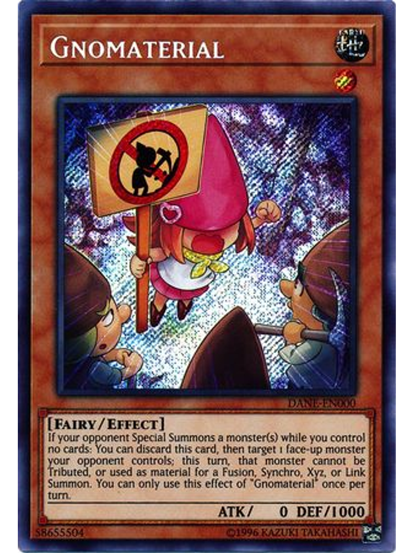 Gnomaterial - DANE-EN000 - Secret Rare Unlimited 1