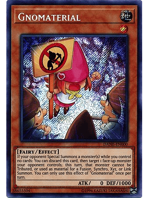 Gnomaterial - DANE-EN000 - Secret Rare Unlimited