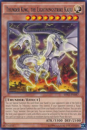 Thunder King, the Lightningstrike Kaiju - SHVI-EN087 - Rare Unlimited