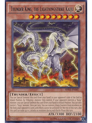 Thunder King, the Lightningstrike Kaiju - SHVI-EN087 - Rare Unlimited