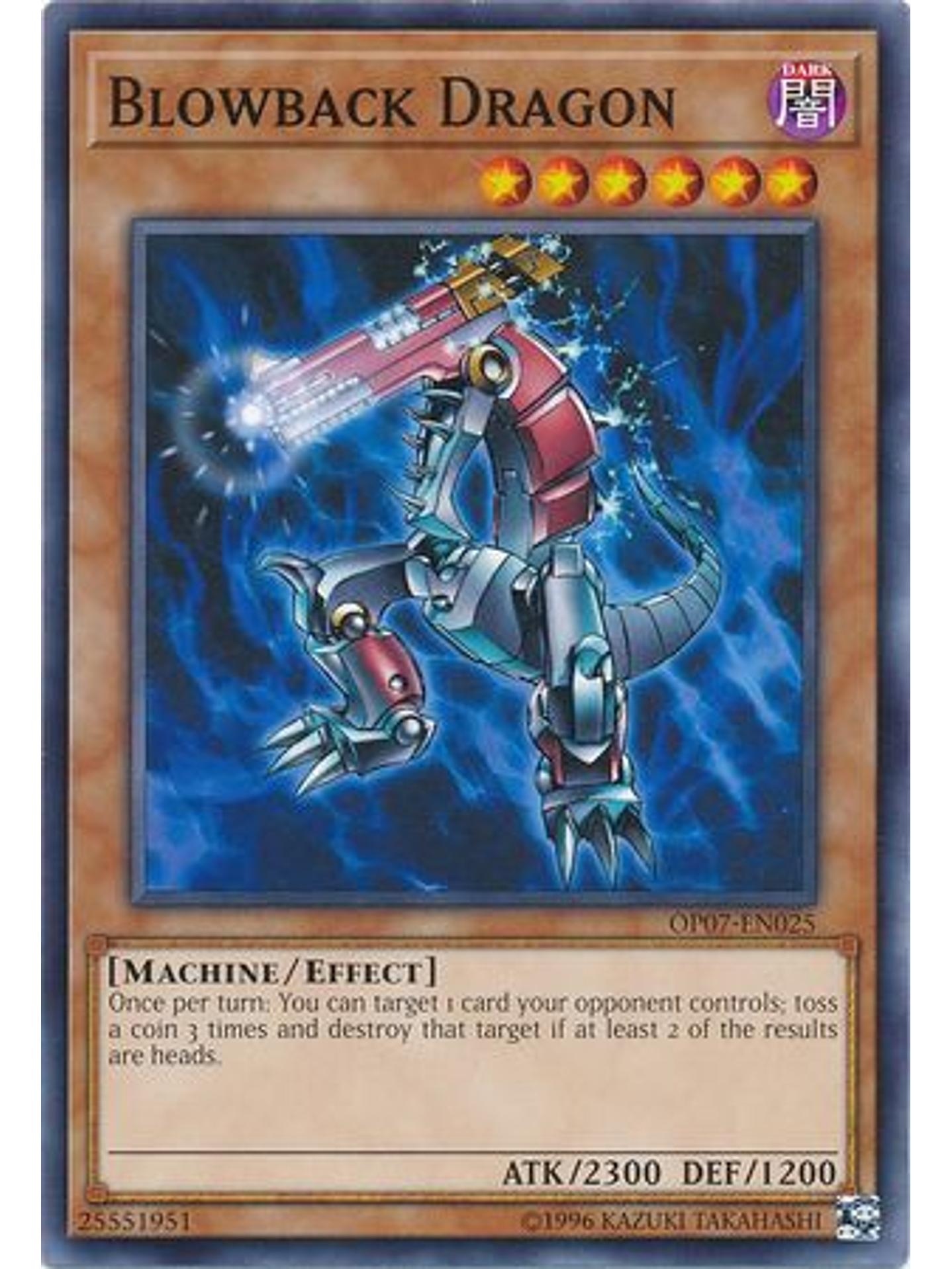 Blowback Dragon - OP07-EN025 - Common 1