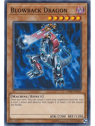 Blowback Dragon - OP07-EN025 - Common