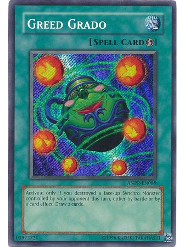 Greed Grado - ANPR-EN088 - Secret Rare Unlimited 1