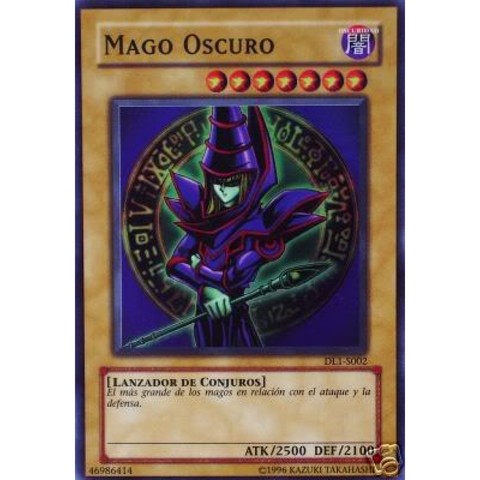 Mago Oscuro (Dark Magician) - DL1-S002 - Super Rare - Unlimited Edition